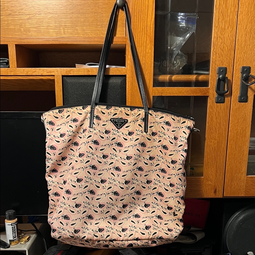 Prada Vintage Japan Exclusive Tessuto Tote w/ COA